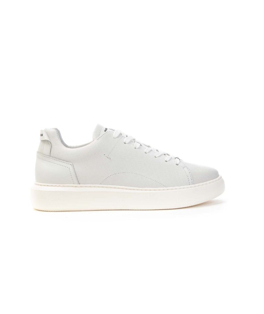 Uomo AMBITIOUS | Ambitious 10443A-4838Am.2 Sneakers Leoneshoes White