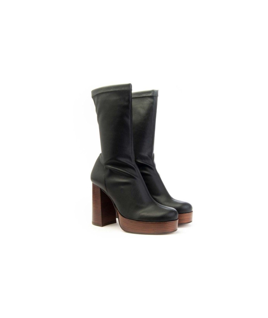 Donna ANGEL ALARCON | Angel Alarcon 23610-922B Anderson Ankle Boots Leone Shoes Frosinone Nero