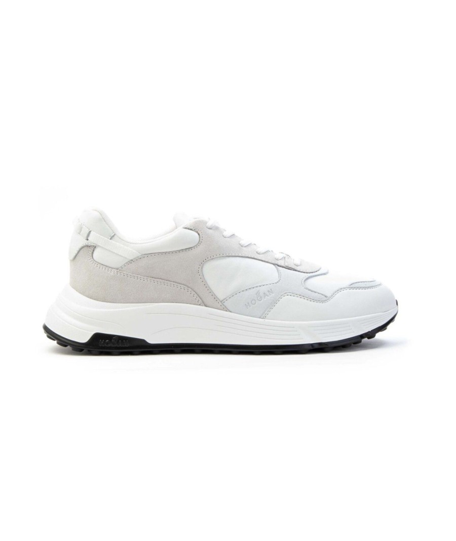 Uomo HOGAN | Hogan Hxm5630Dm90Qdcb001 Hyperlight Sneakers Bianco