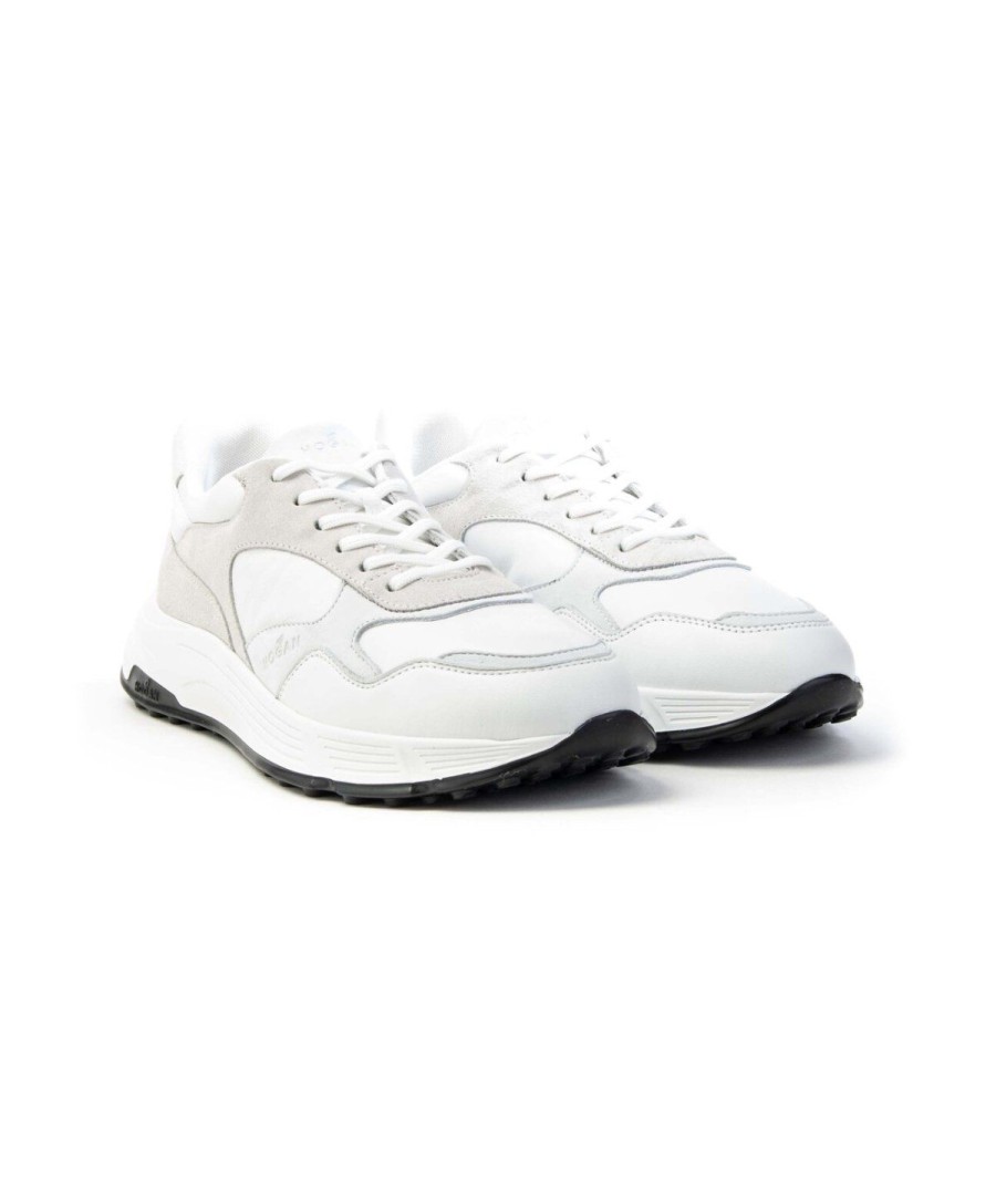 Uomo HOGAN | Hogan Hxm5630Dm90Qdcb001 Hyperlight Sneakers Bianco