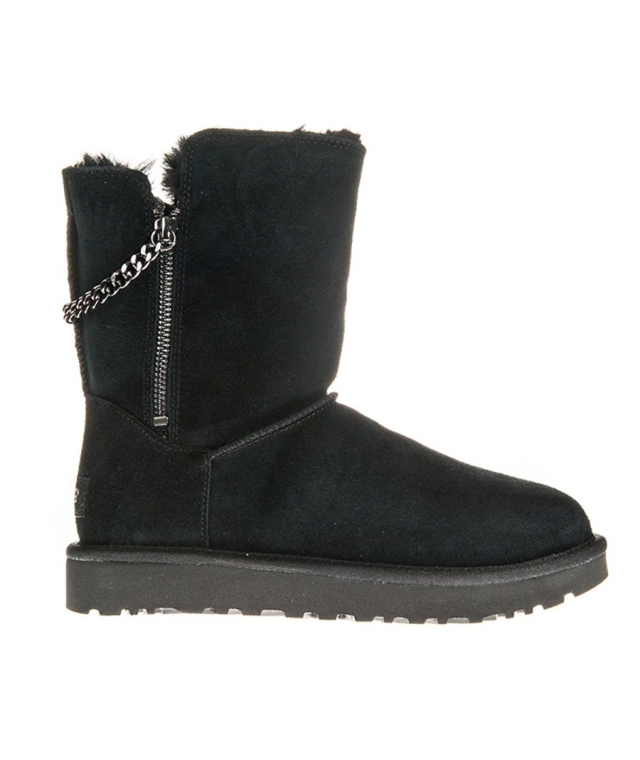 Donna UGG AUSTRALIA | Ugg Classic Short Sparkle Zip Black