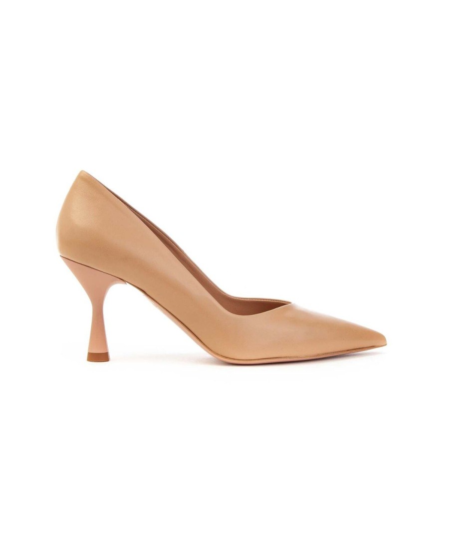 Donna SARA SCHEKER | Sara Scheker Decolte 442 Nappa Donna Leoneshoes Frosinone Nude