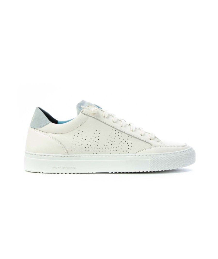 Uomo P448 | P448 S22Soho-M Sneakers Lacci Man Leone Shoes Cream