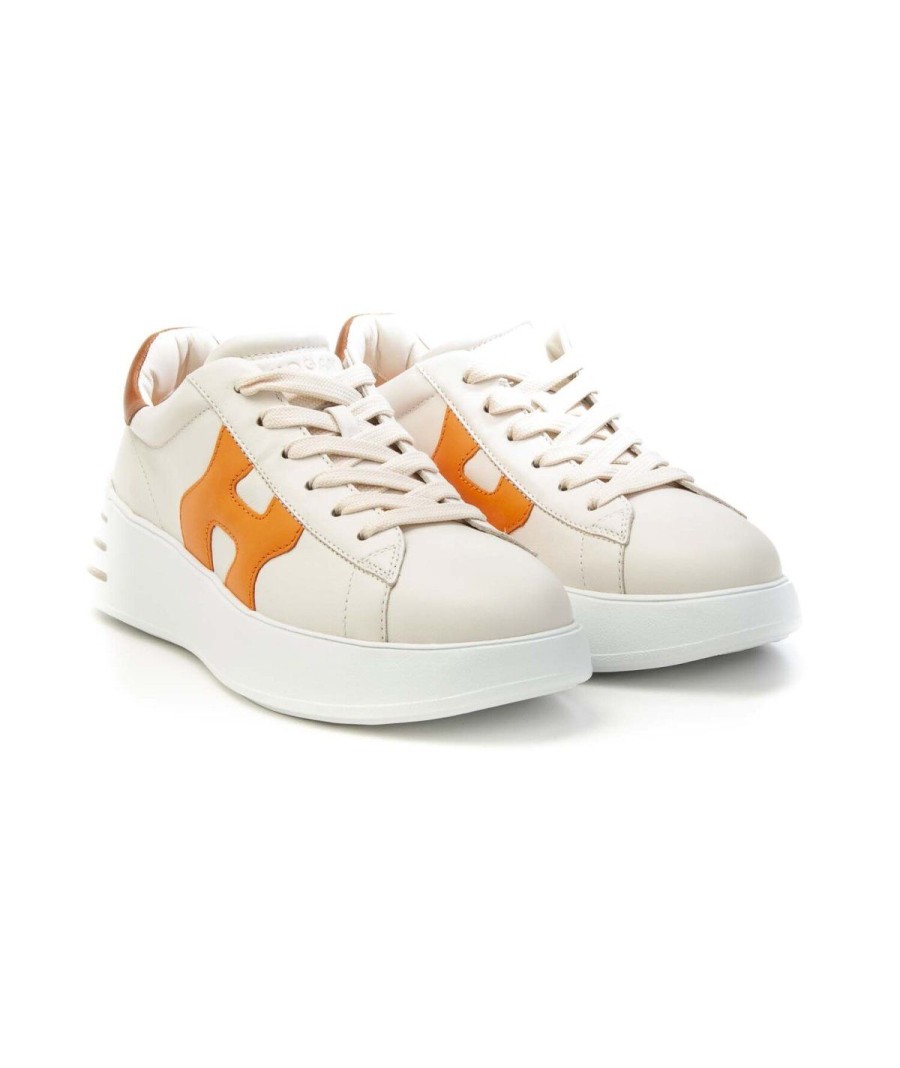 Donna HOGAN | Hogan Rebel Hxw5640Dn61Qzb0Srv Sneakersdonna Arancio