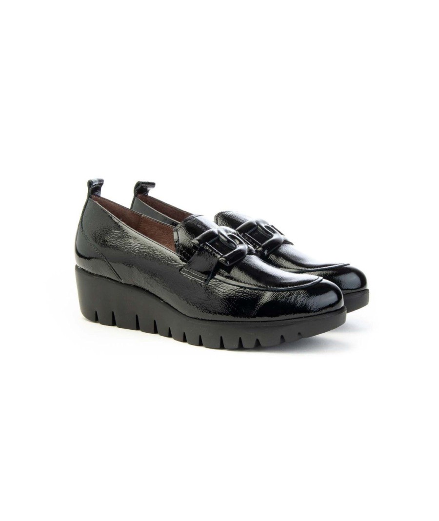 Donna WONDERS | Wonders C-33303 Mocassino Rings Donna Leone Shoes Frosinone Nero