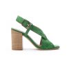 Donna CARMENS | Carmens 49087 Nodane Cross Sandalo X Cross Verde Chiaro