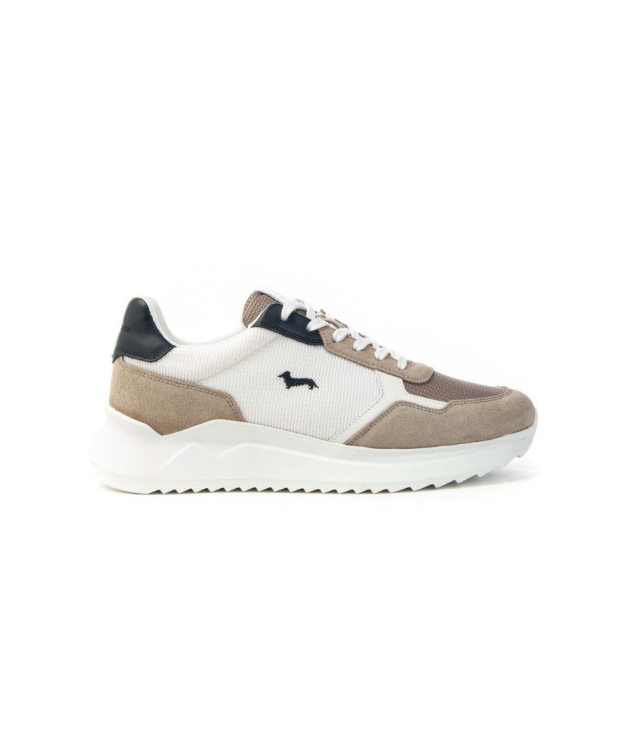 Uomo HARMONT&BLAINE | Harmont & Blaine Efm241.031 Sneakers Uomo Leone Shoes Frosinone Beige/Beige