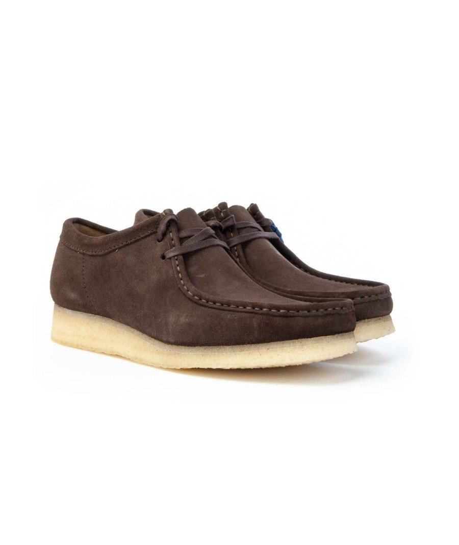 Uomo CLARKS | Clarks Originals 156606 Wallabe Dk Brown Dark Brown