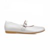 Junior CHIARA LUCIANI | Chiara Luciani 21/54 Ballerina Cinturino Leone Shoes Panna