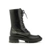 Donna MARA BINI | Mara Bini M443 Anfibio Vaschetta Fondo Commando Leone Shoes Nero