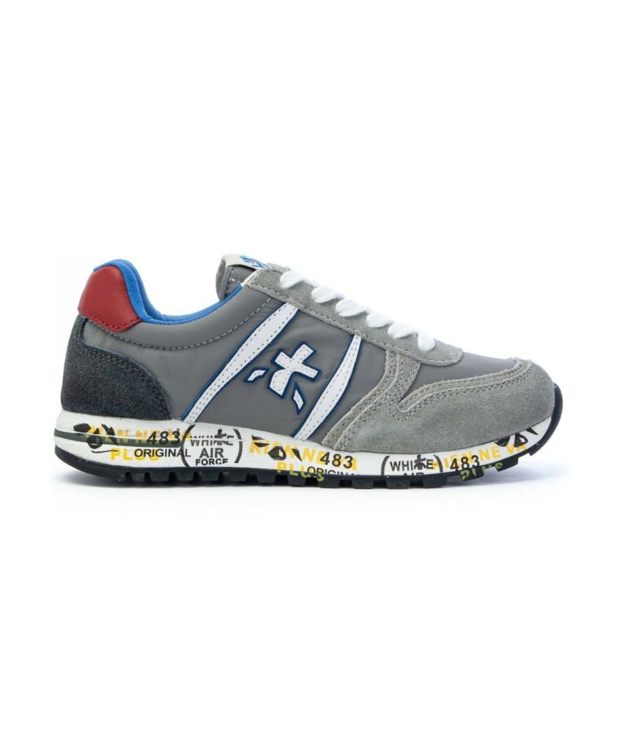 Junior PREMIATA | Premiata 14039321 Sneakers Lacci Junior Grey Black