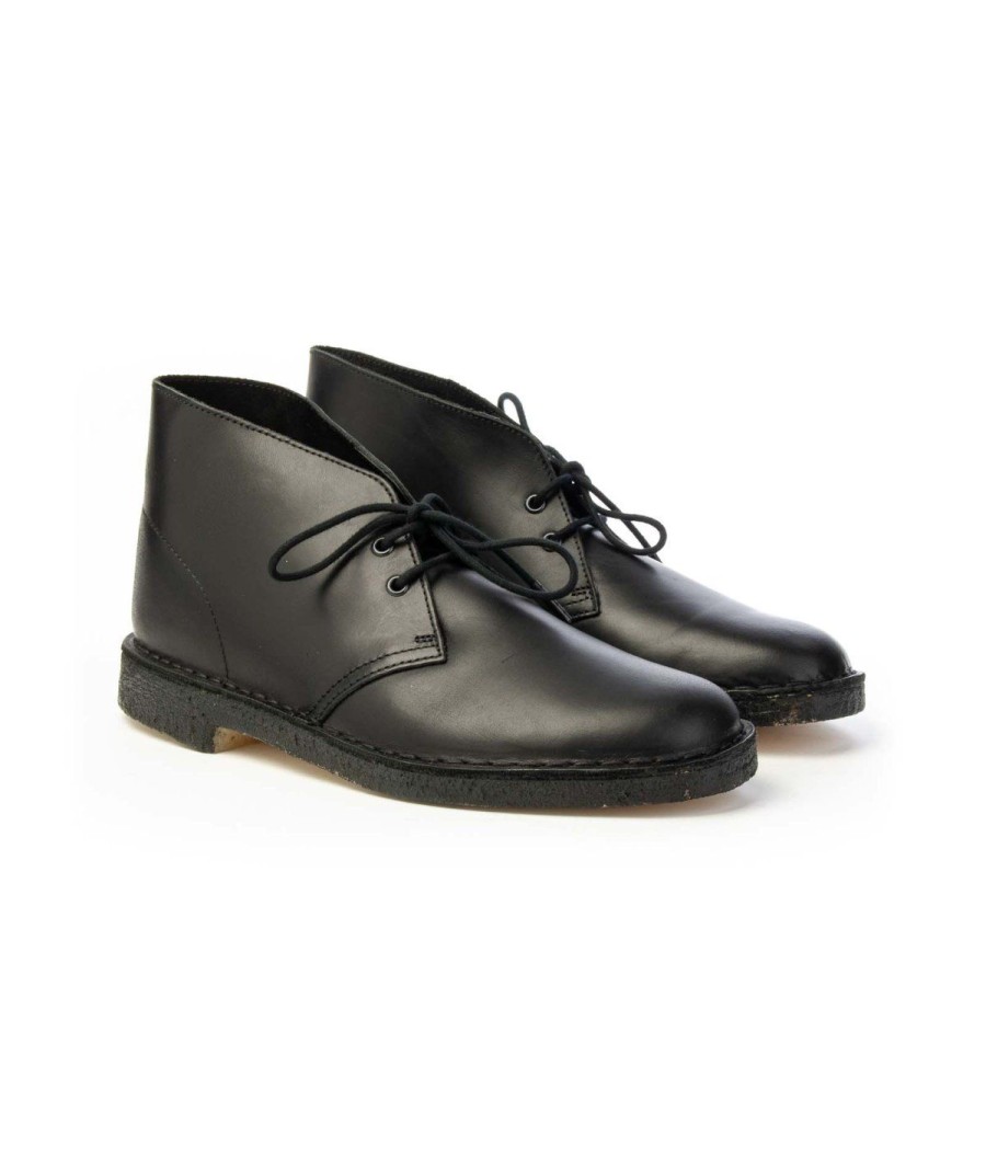 Uomo CLARKS | Clarks Originals 155483 Desert Boot Black