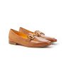 Donna MARA BINI | Mara Bini S240645 Mocassino Morsetto In Nappa Leone Shoes Frosinone Caramel