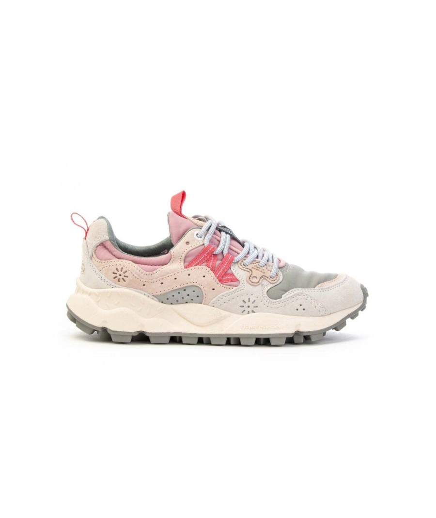 Donna FLOWER MOUNTAIN | Flower Mountain Sneakers Yamano 3 2016780 Woman Grey/Pink