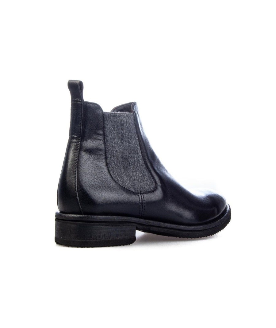 Donna CALPIERRE | Calpierre Bdt392 Beatles Leone Shoes Made In Italy Nero