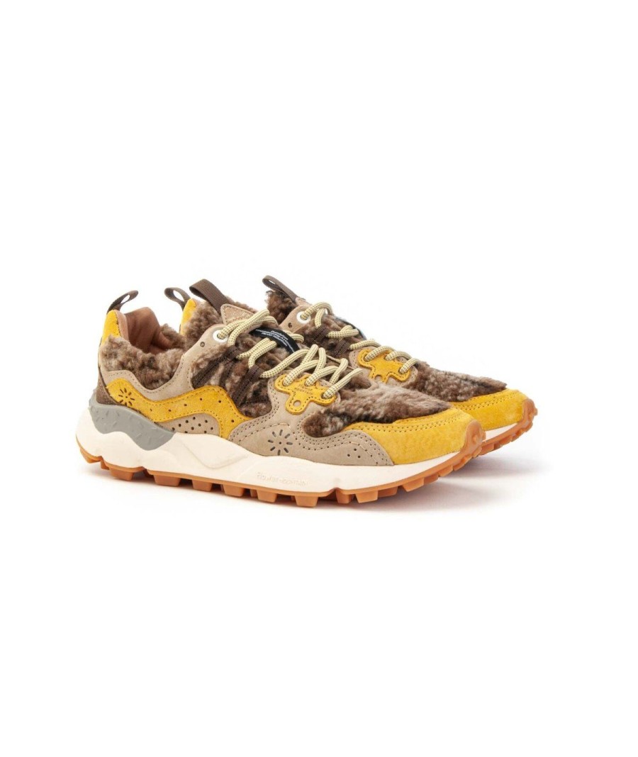 Donna FLOWER MOUNTAIN | Flower Mountain Yamano 3 2017818021G95 Sneakers Donna Leoneshoes Yellow