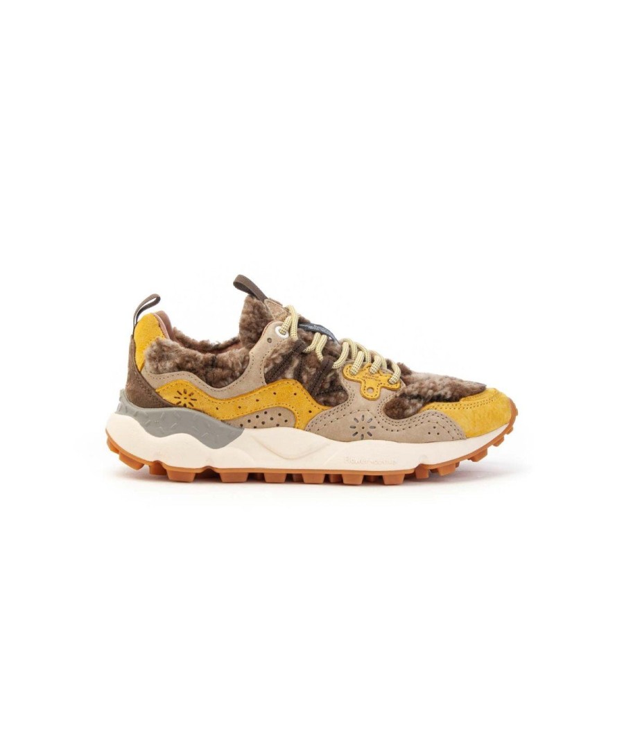 Donna FLOWER MOUNTAIN | Flower Mountain Yamano 3 2017818021G95 Sneakers Donna Leoneshoes Yellow