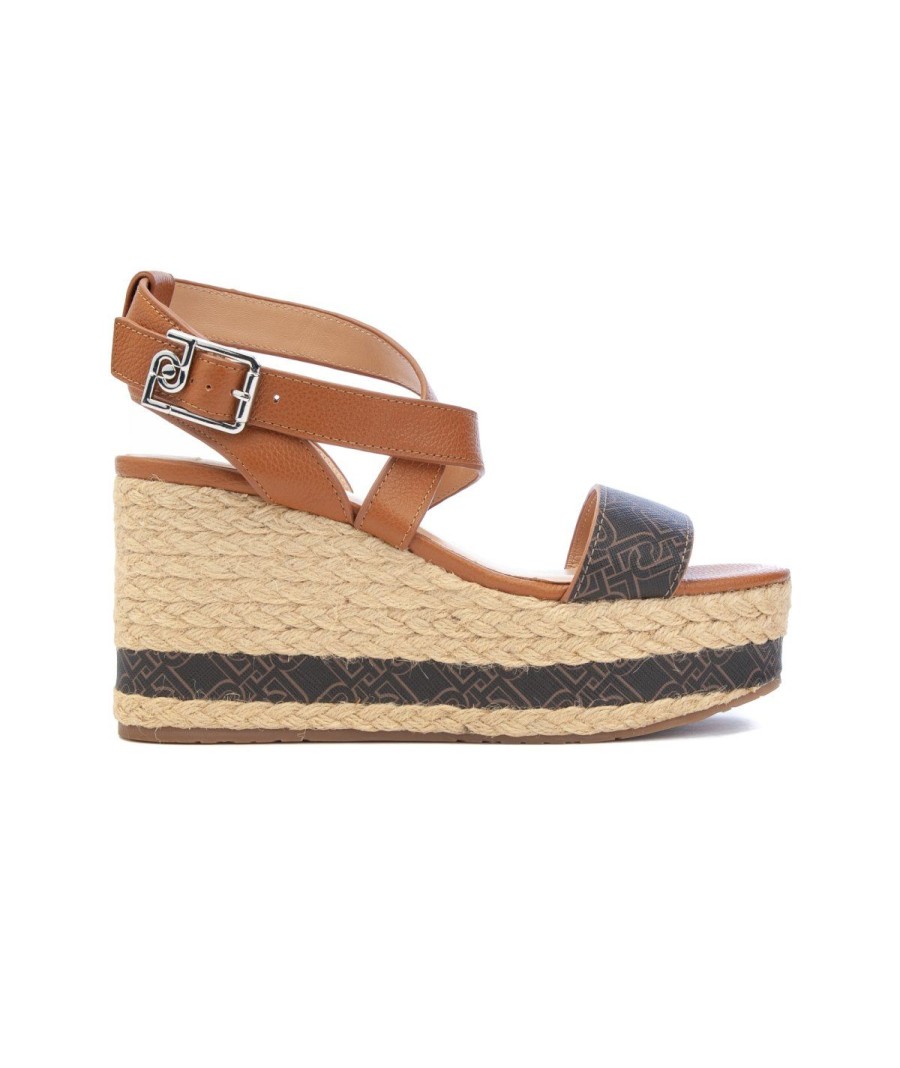 Donna LIUJO MILANO | Liu Jo Sa1031Px140S1800 Sandal Bella 2 Tan Cobbler