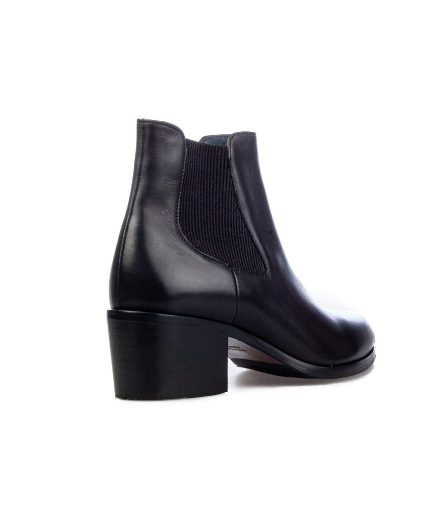 Donna CALPIERRE | Calpierre Dt362 Chealsea Boot Vitello T6 Nero