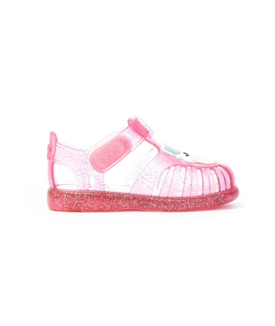 Junior IGOR | Igor Tobby 10279 Sandalo Ragnetto Twin Leone Shoes Fuxia