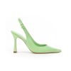 Donna ROBERTO FESTA | Roberto Farah Festa Slingback Tacco 90 Leone Shoes Menta