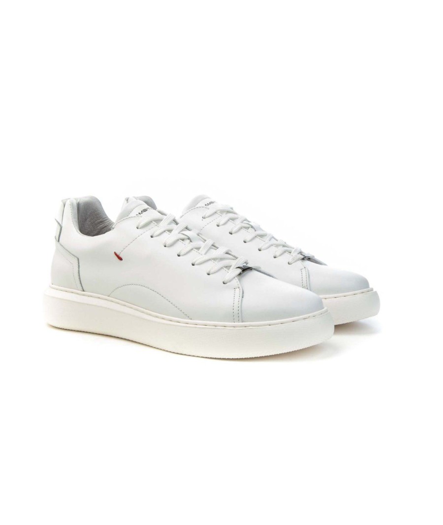 Uomo AMBITIOUS | Ambitious Scarpe Sneakers Eclipse 10443A Uomo Leoneshoes White