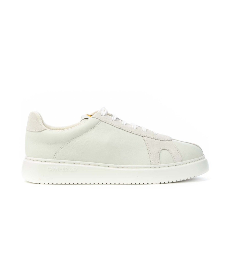 Uomo CAMPER | Camper K100743 Runner Sneakers Lacci Leone Shoes White