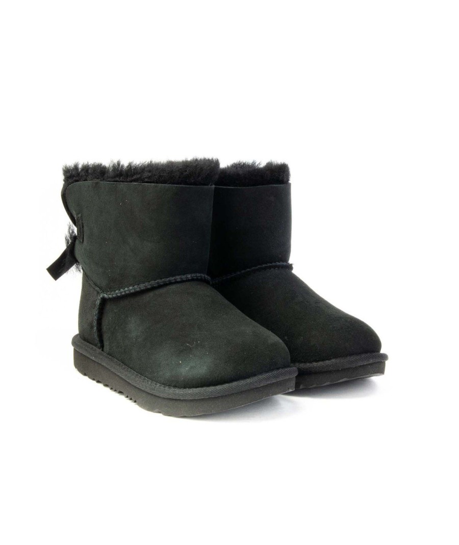 Junior UGG AUSTRALIA | Ugg Ugkblbowmbk1017397K Mini Bailey Bow Ii Kid Black