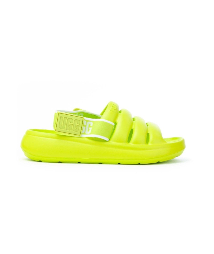 Donna UGG AUSTRALIA | Ugg Ugsspoyeklm1126811W Sandalo Eva Leone Shoes Lime