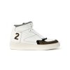 Uomo BLOCKS79 | Blocks 79 Copper 03 Sneakers Basket Lacci Uomo White Grey