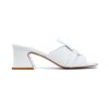 Donna JEANNOT | Jeannot 424 Sandalo Con Accessorio Bianco