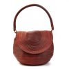 Donna MAJO | Majo Bovg922 Borsa Con Chiusura A Patta Leone Shoes Frosinone Rossoborgogna