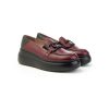 Donna WONDERS | Wonders A-2641 Mocassino Nora Donna Leone Shoes Frosinone Vino/Nero