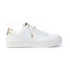 Junior POLO RALPH LAUREN | Polo Ralph Lauren Rf103185 Ltt Platform Bianco/Oro