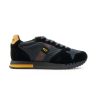 Uomo BLAUER | Blauer Queens01/Wax Sneakers Lacci Black/Yellow