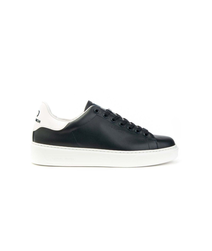 Uomo WOOLRICH | Woolrich Scarpe Sneakers Wfm231.001 Uomo Leone Shoes Blu/Bianco