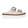 Donna TOD'S | Tod`S Ciabatta 97A Tex Fibbre Fori Bianco