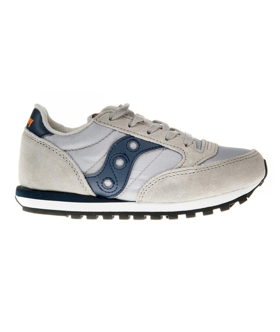 Junior SAUCONY | Saucony Jazz Original Kids Grey/Navy Lac Grey Navy