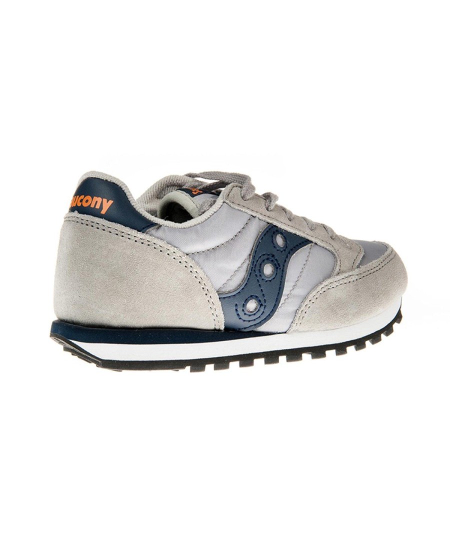 Junior SAUCONY | Saucony Jazz Original Kids Grey/Navy Lac Grey Navy