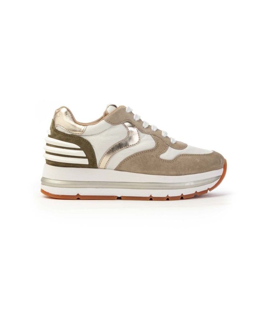 Donna VOILE BLANCHE | Voile Blanche Sneakers 2015753 Maran Power Donna Sand