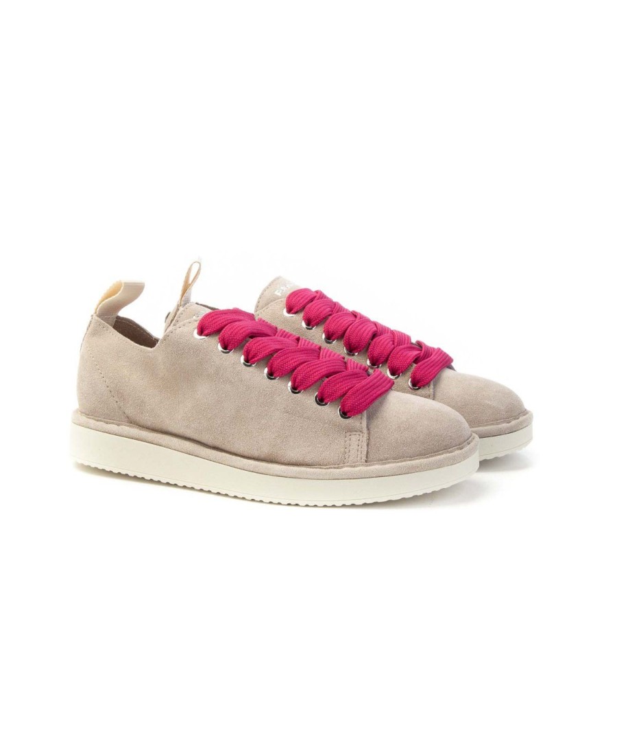 Donna PANCHIC | Panchic P01W011-00552110 Lace-Up Shoes Donna Leone Shoes Frosinone Fog