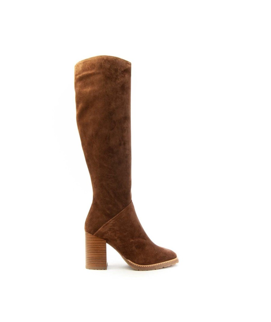 Donna CARMENS | Carmens A50133 Nathalie Boot Stivale Tacco 80 Cioccolato