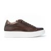 Uomo J.HOLL | J. Holl Isaia Sneaker Lacci Leone Shoes Made In Italy Cioccolato