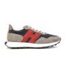 Uomo HOGAN | Hogan Hxm6010Eg00N3K368Y Sneakers H601 Leone Shoes Grigio/Nero/Rosso