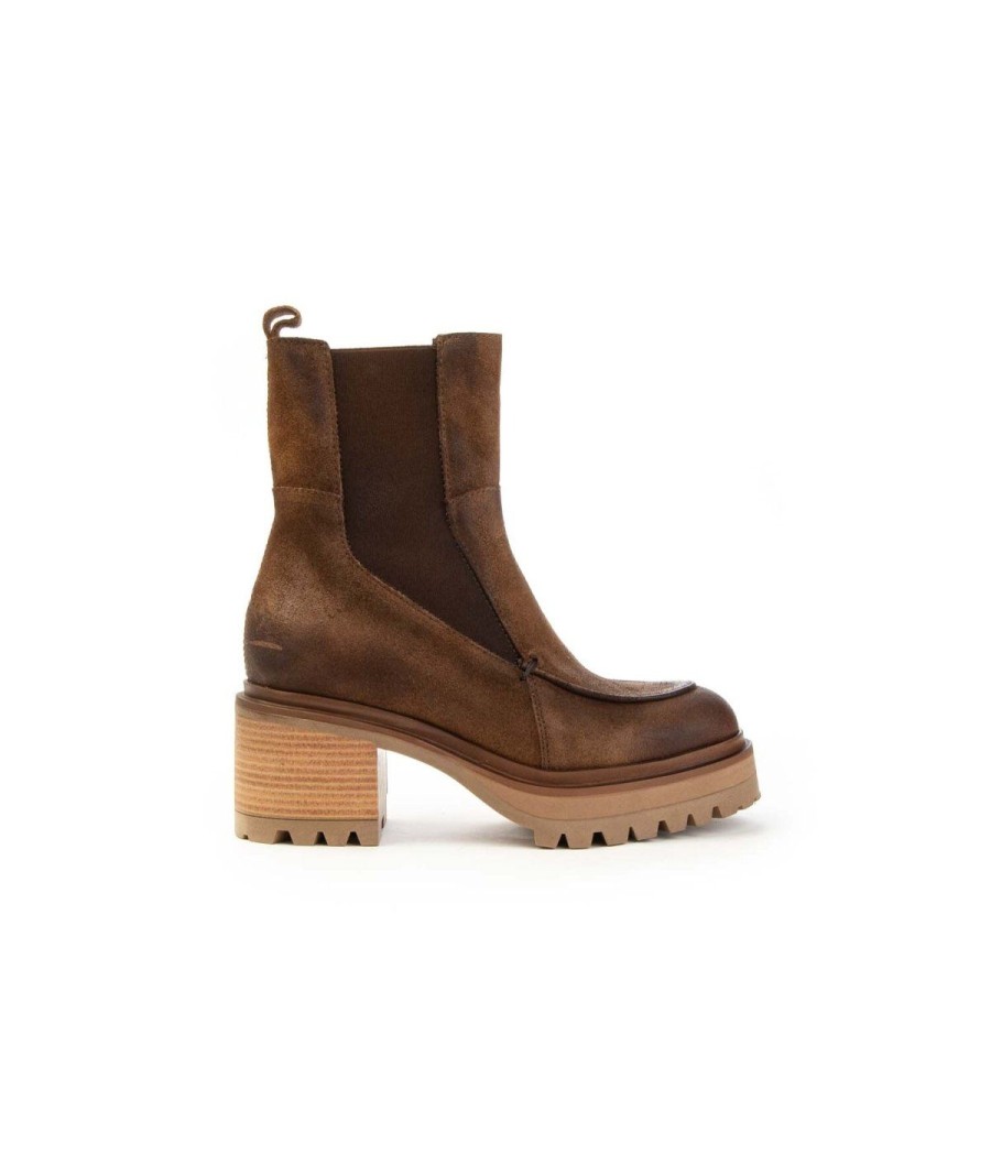 Donna MJUS | Mjus T64204/101 Chelsea Boots Beatles Donna Leone Shoes Frosinone Cuoio