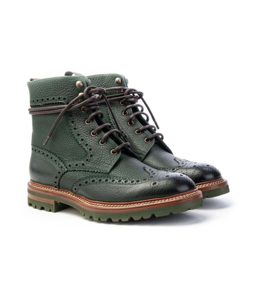 Uomo ARBITER | Arbiter 3200 Boot Lacci Duilio F.Roccia Verde