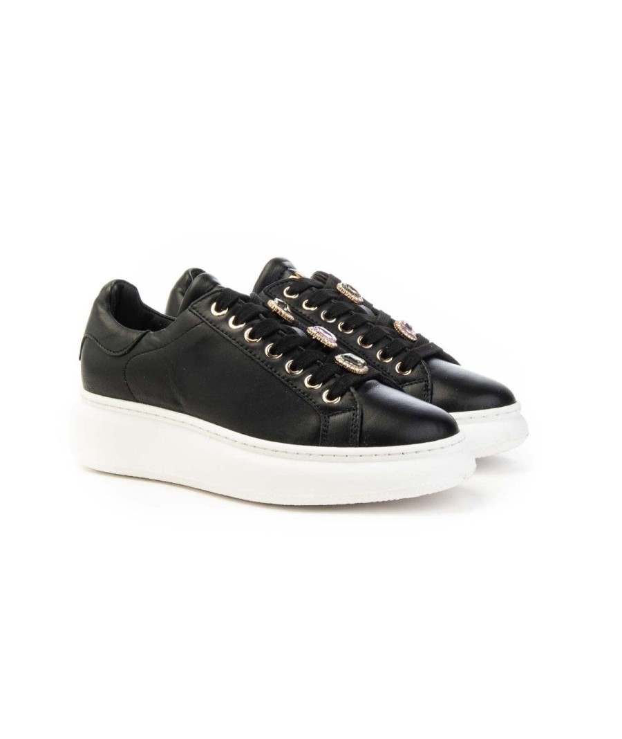 Donna MELINE | Meline Bi249 Sneakers Donna Bijoux Leone Shoes Frosinone Nero