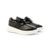 Donna HOGAN | Hogan Hxw5620Fd90R3Mb999 Rebel Slip-On Donna Leone Shoes Frosinone Nero