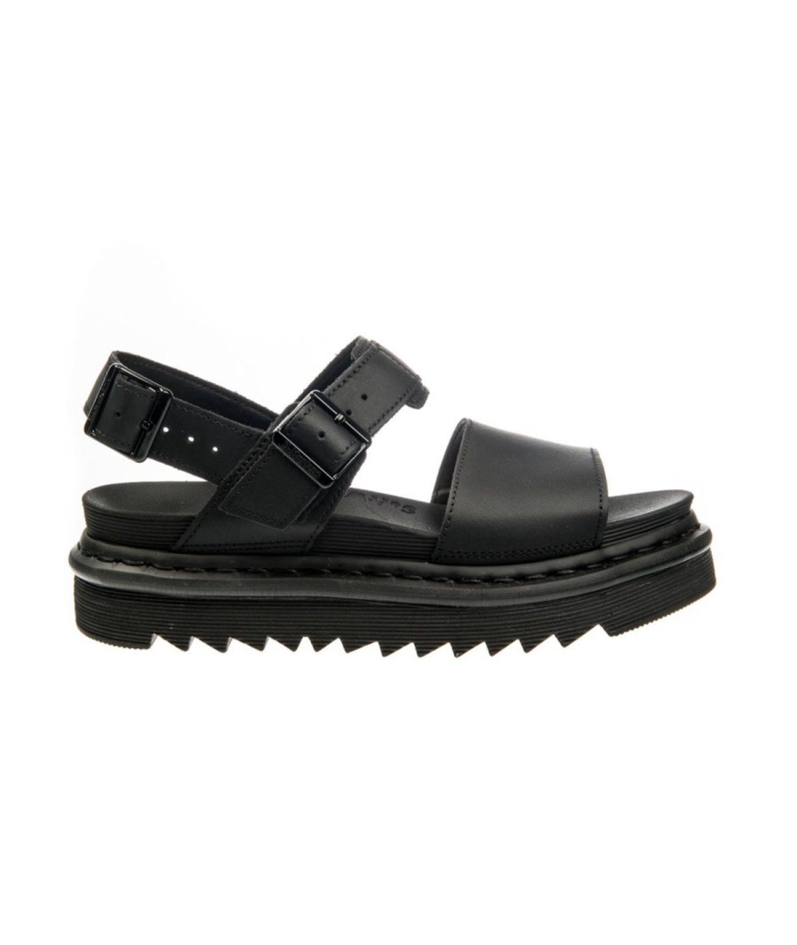 Donna DR MARTENS | Dr Martens Voss Sandalo Vitello Black