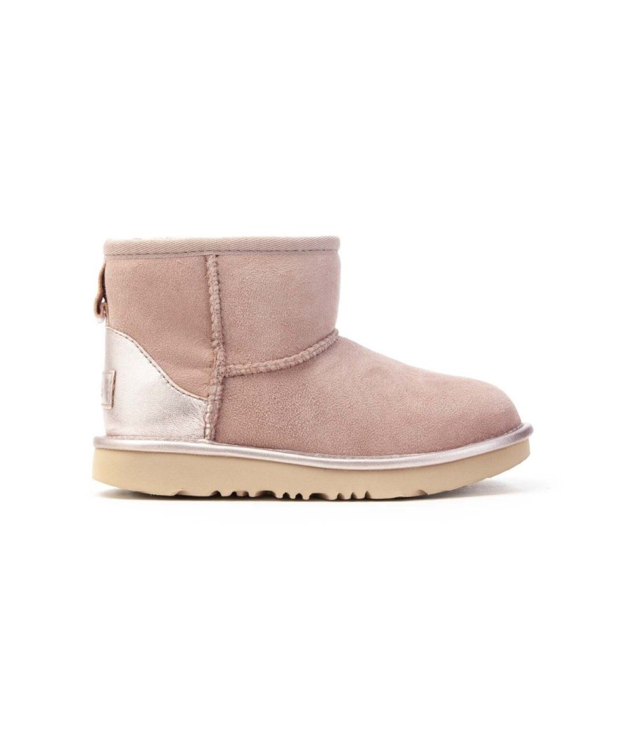 Junior UGG AUSTRALIA | Ugg Ugkclmsrsgy1130778K Mini Classic Shine Rose/Grey